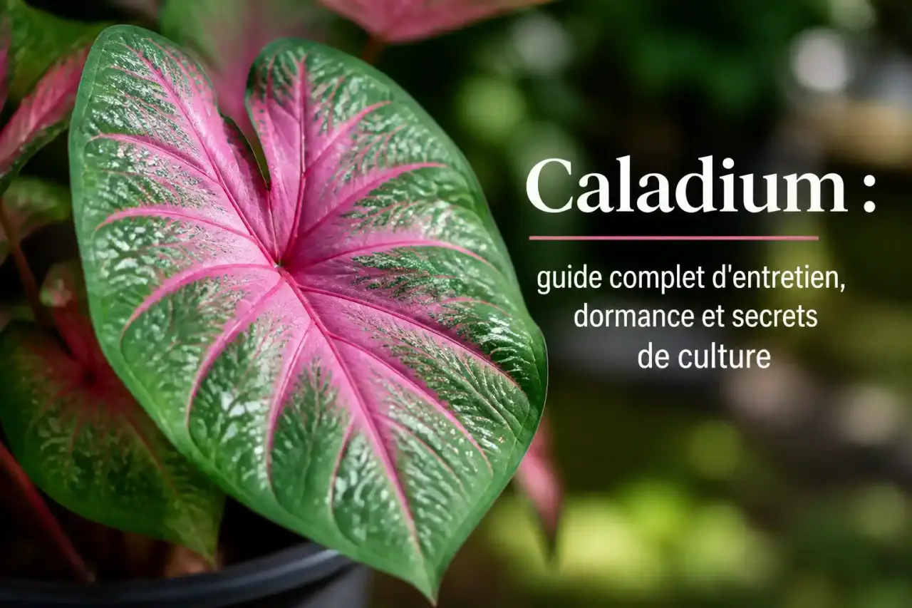 Caladium : guide complet d'entretien, dormance et secrets de culture