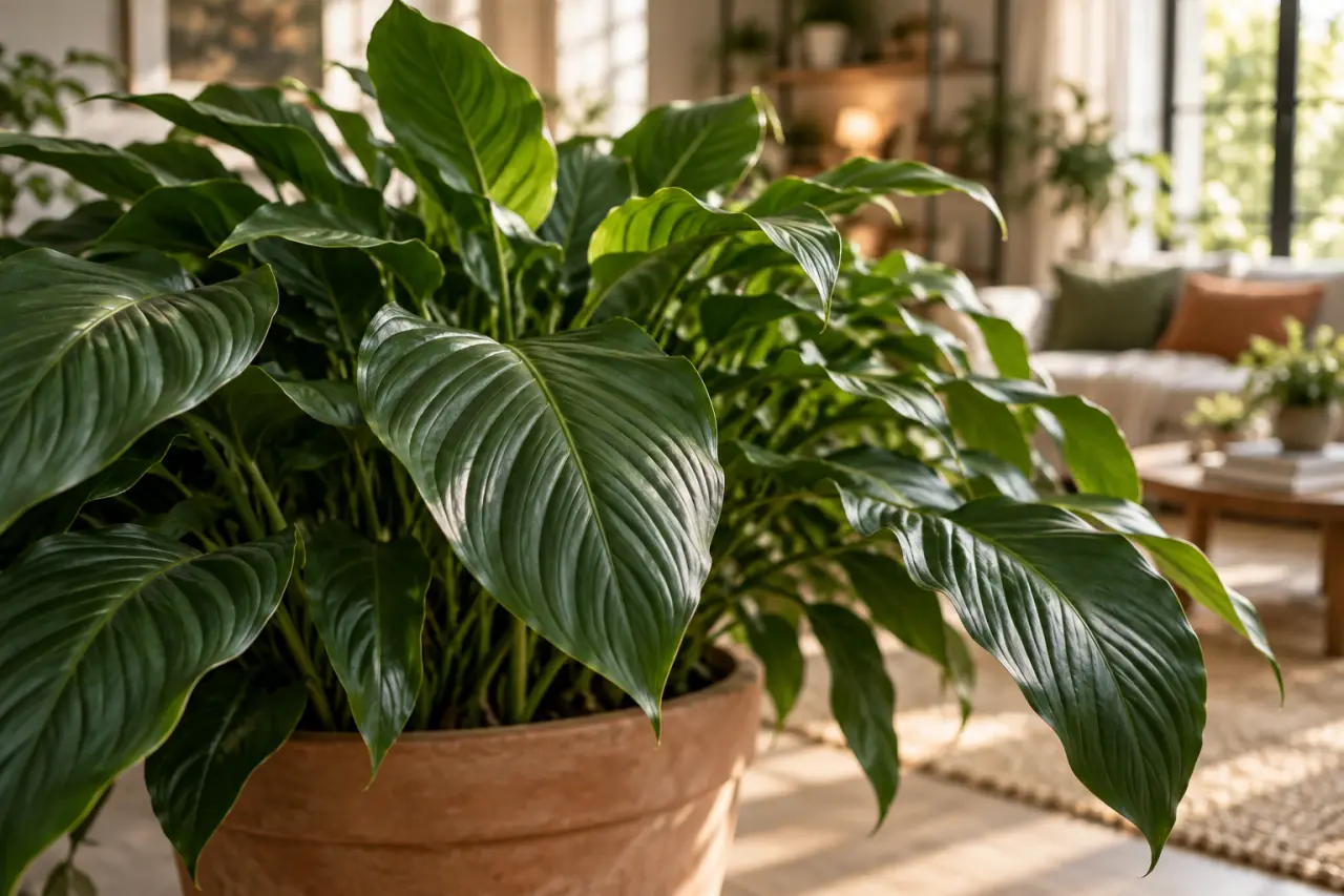 Grande plante d’intérieur : la largeur compte autant que la hauteur