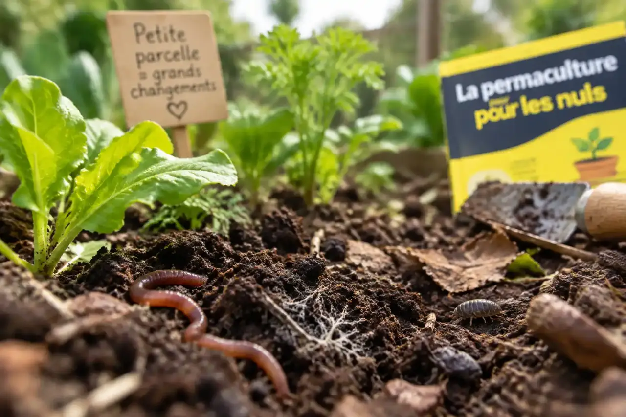La permaculture pour les nuls commence par une petite parcelle et un sol vivant