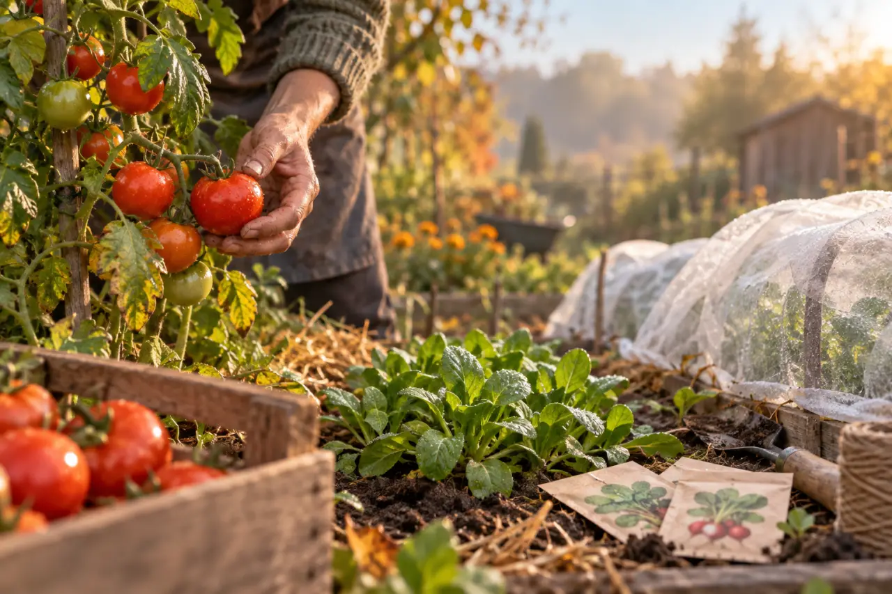 Potager en septembre : récoltez, semez et protégez avant les premiers froids