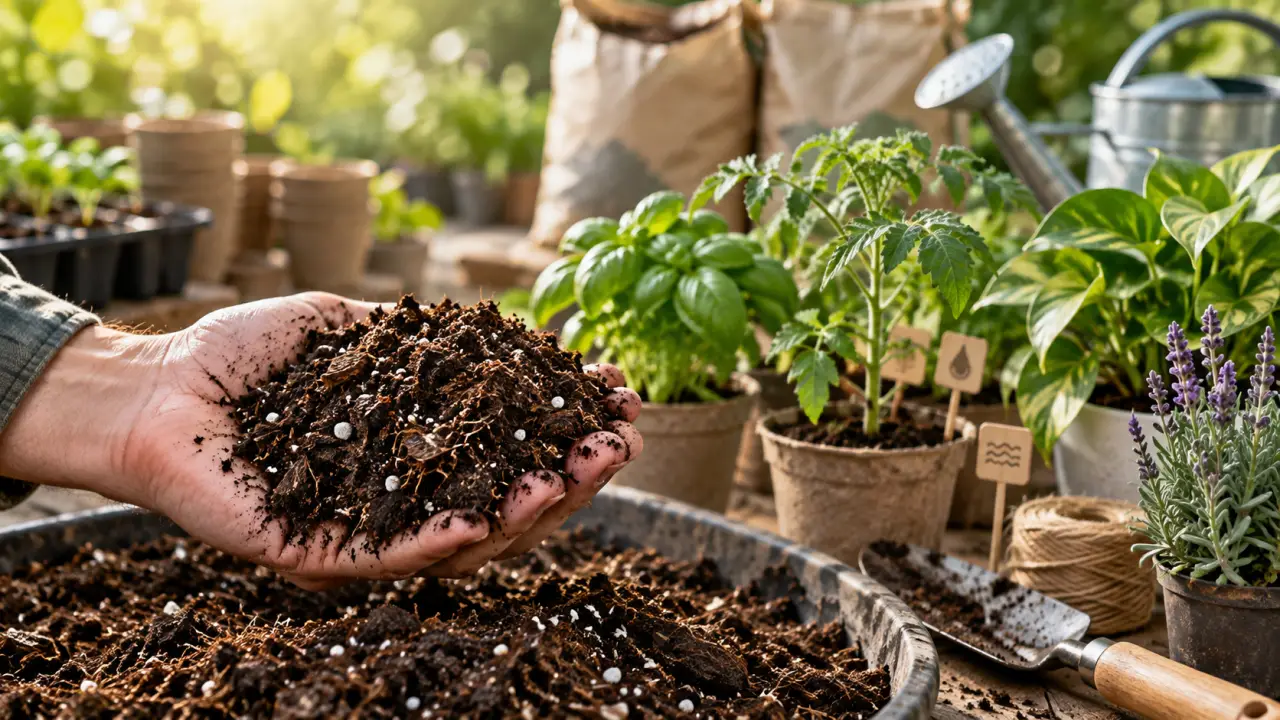 Terreau sans tourbe : quels avantages, pour quelles plantes et avec quelles limites ?