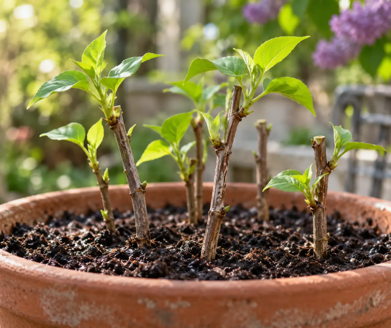 Boutures de lilas : des rameaux de 15 à 20 cm et une humidité sans excès
