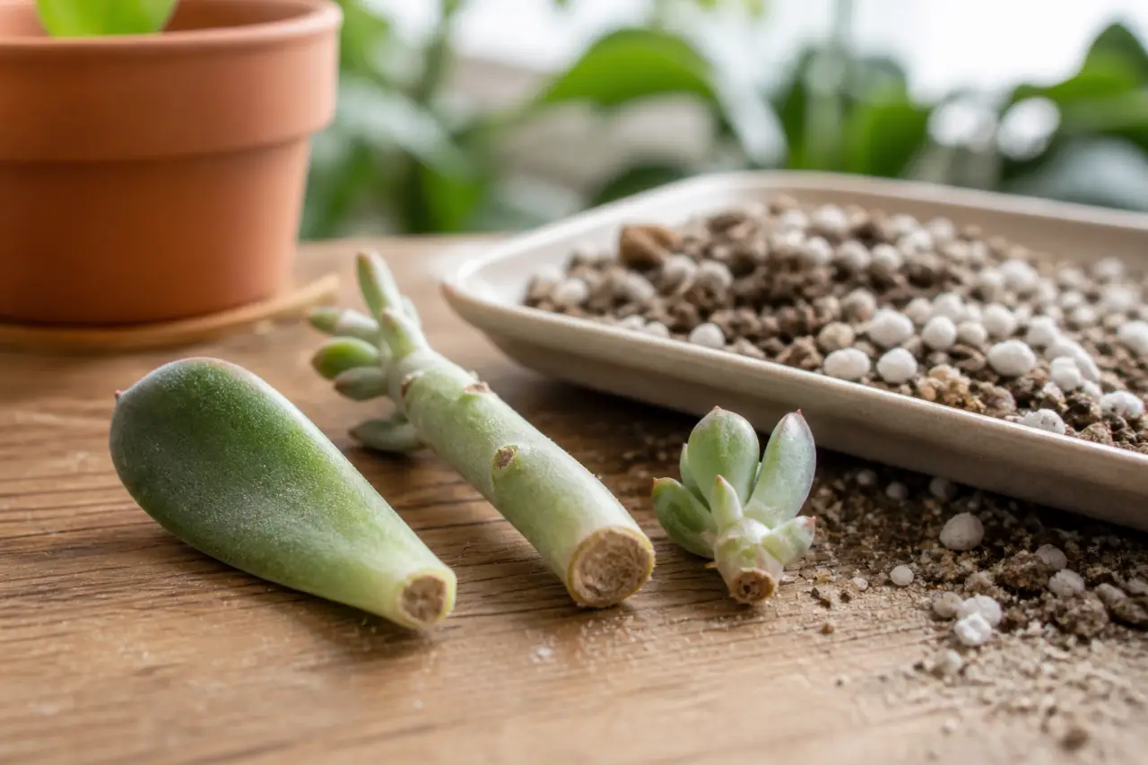 Feuille, tige ou rejet : la méthode pour bouturer une plante grasse sans la faire pourrir