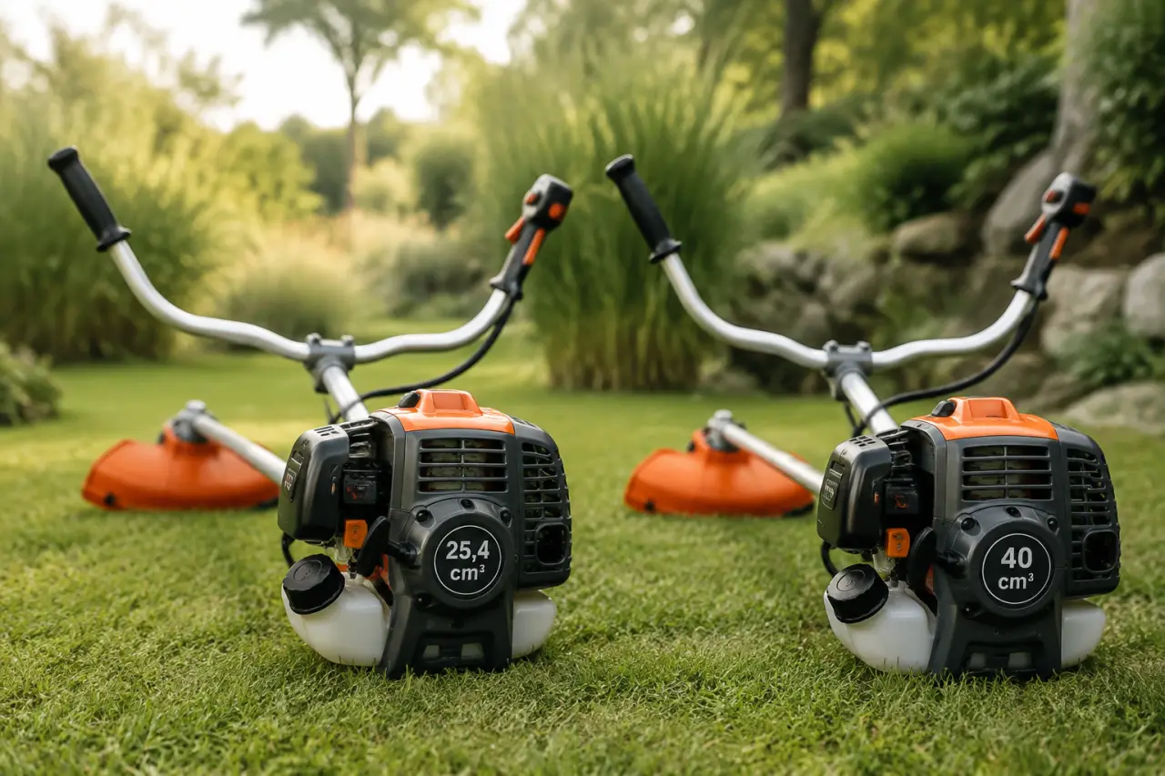 25,4 cm³ ou 40 cm³ : le comparatif débroussailleuse thermique selon votre terrain